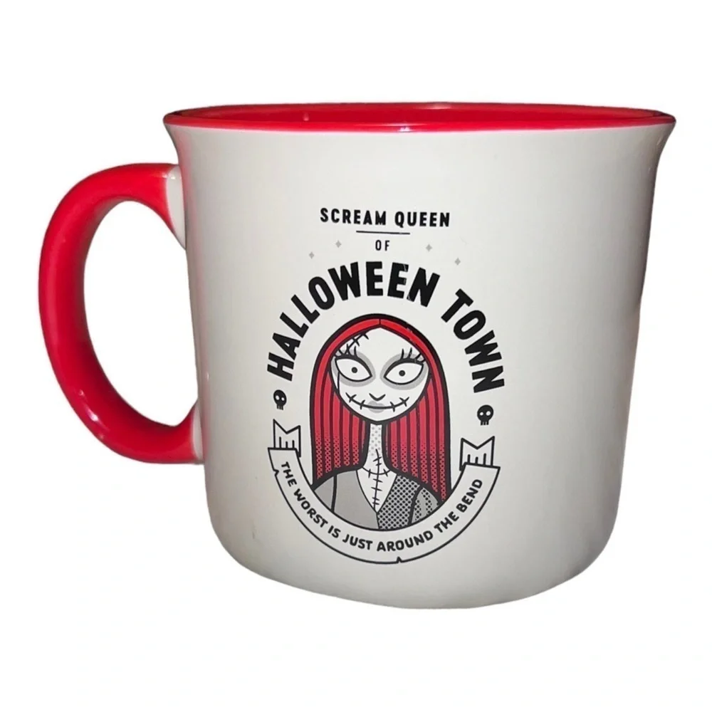 The Night Before Christmas THE SCREAM QUEEN of Halloween Town Ceramic Mug